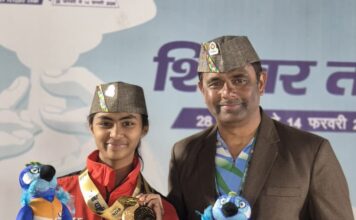 मॉडर्न पेंटॅथलॉनमध्ये महाराष्ट्राच्या श्रावणीचा डबल धमाका