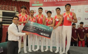 महाराष्ट्राला १४ वर्षांनी सांघिक जिम्नॅास्टिक्समध्ये यश, ज्युनियरमध्ये एक सुवर्णासह रौप्य, सिनियरमध्ये कांस्य
