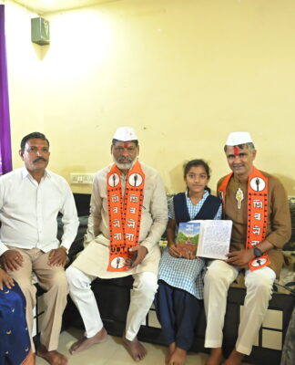भुगांव गणात अनिल पवारांची प्रचारात मुसंडी, शहरी आणि ग्रामीण मतदारांचा कौल मशालीकडे