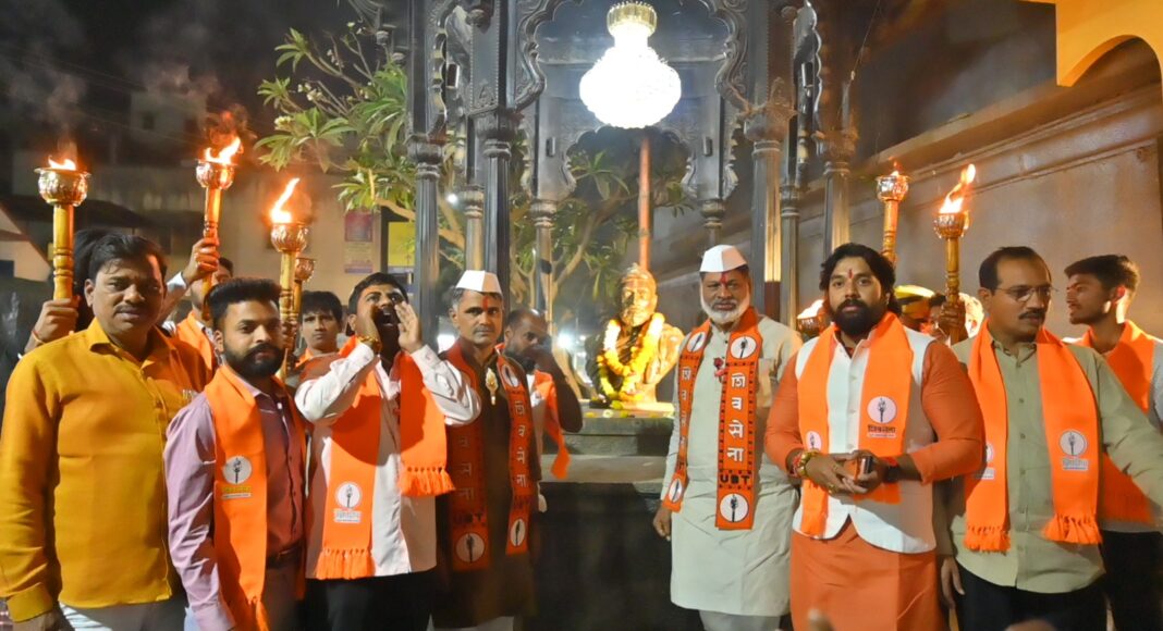 भुगावकरांच्या विक्रमी गर्दीने मशाल लखलखली अनिल पवारांच्या विजयाची