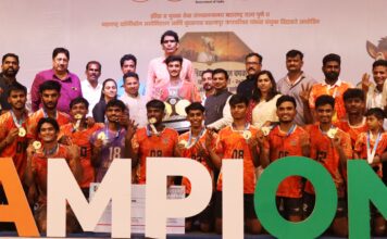 बदलापूरमध्ये व्हॉलीबॉलचा स्पर्धा यशस्वी, आता राज्य व्हॉलीबॉलला बंदिस्त स्टेडियमची गरज – निलेश जगताप