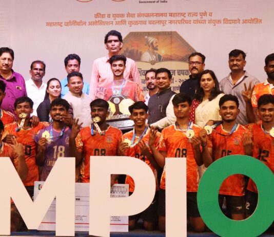 बदलापूरमध्ये व्हॉलीबॉलचा स्पर्धा यशस्वी, आता राज्य व्हॉलीबॉलला बंदिस्त स्टेडियमची गरज – निलेश जगताप